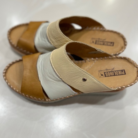 PIKOLINOS Aguadulce Strappy Wedge Sandals - Size 10 - Picture 7 of 7